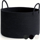 woven laundry basket, durable laundry basket, spacious laundry hamper, stylish laundry storage, Australian home organisation, multi-purpose storage basket, ergonomic handles, decorative laundry bin