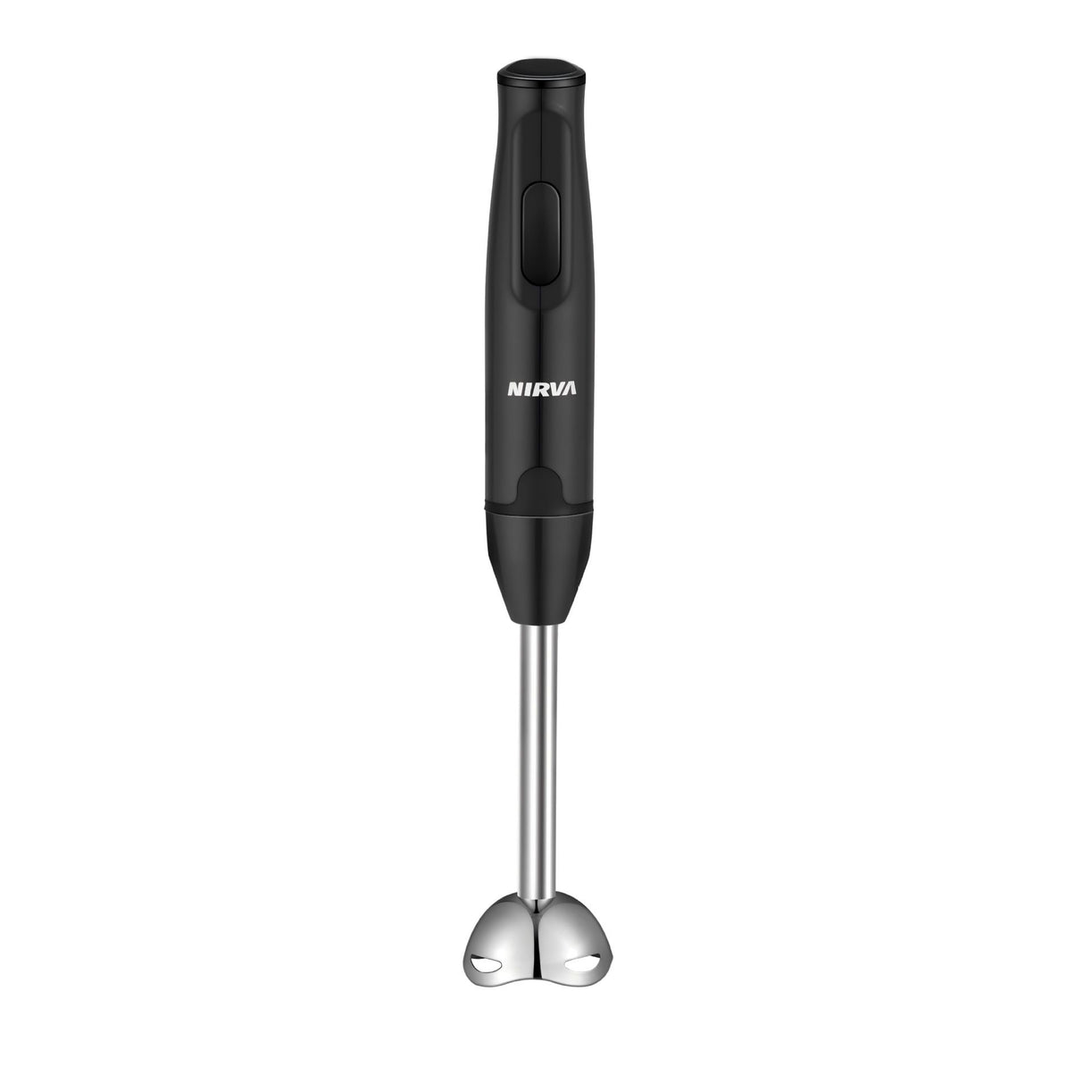 NIRVA Hand Blender, 400W hand blender, 2 blade immersion blender, low noise stick blender, milk frother, baby food blender, smoothie maker, kitchen blender Australia, quiet hand blender, ergonomic blender - White - Size A set of stainless steel
