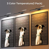 Modern LED Picture Light for Art Display, Sleek Black Finish