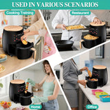 "5L Intelligent Touch · Healthy Fresh Cooking Air Fryer (Pre-set Menu / 360° Hot Air / No Oil Light Car)"