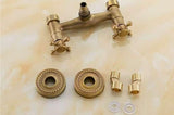 Copper Washing Machine Faucet – Hot & Cold Vintage Mixer Tap, Antique Style Bathroom & Bathtub Faucet, Retro Water Tap