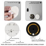 Rechargeable Motion Sensor Night Light – DIY Silicone Hose Lamp for Bedroom & Desk (White) | Other Colors Available in Store