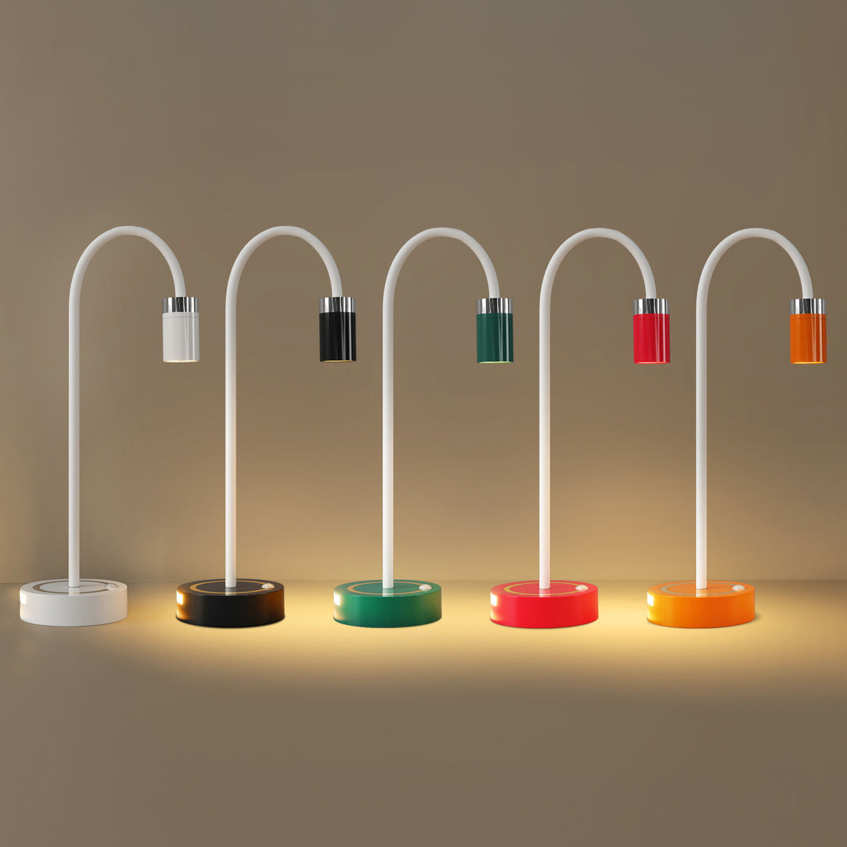 Rechargeable Motion Sensor Night Light – DIY Silicone Hose Lamp for Bedroom & Desk (Red) | Other Colors Available in Store