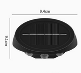 Solar Outdoor Wall Lights (4-Pack): IP44 Waterproof LED Sconces for Garden, Patio & Pathway Lighting（white light）
