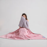 Christmas gifts for loved ones Aussie Summer Cooling Quilt – 4 Sizes, Breathable, Lightweight & Skin-Friendly for Refreshing Sleep All Season(pink,150cm*200cm)