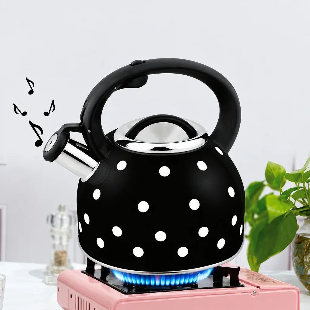 Whistling Tea Kettle Stainless Steel Stovetop (2.5L)