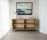 Florence 2 Door Buffet Sideboard Oak