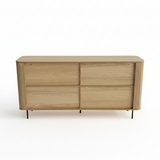 Florence 2 Door Buffet Sideboard Oak