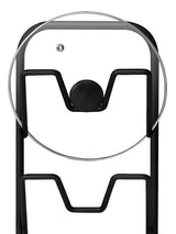 Three-layer Pot Lid Rack Kitchen Countertop Organizer for Cutting Board-Black