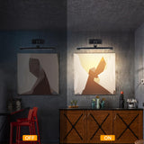 Hardwired Picture Light for Wall Black,14 inch Night Light LED Wall Sconces for Pictures,Dart Board Lights Wall Lights for Dartboard Mirror Frame Gallery