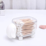2 pcs Cosmetic Cotton Container, Makeup Cotton Container