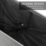 Gray Collapsible Laundry Hamper 22\