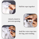 Laundry Bags, Laundry Net Laundry Bags To Protect Machine Washable Clothes - 2 pcs Set - White