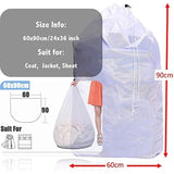 Laundry Bags, Laundry Net Laundry Bags To Protect Machine Washable Clothes - 2 pcs Set - White