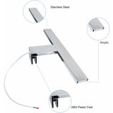 Bathroom Mirror Light 30Cm LED 6W 230 Volt Bathroom Mirror Light 3000K Full Aluminum 3In1 Bathroom Mirror Light