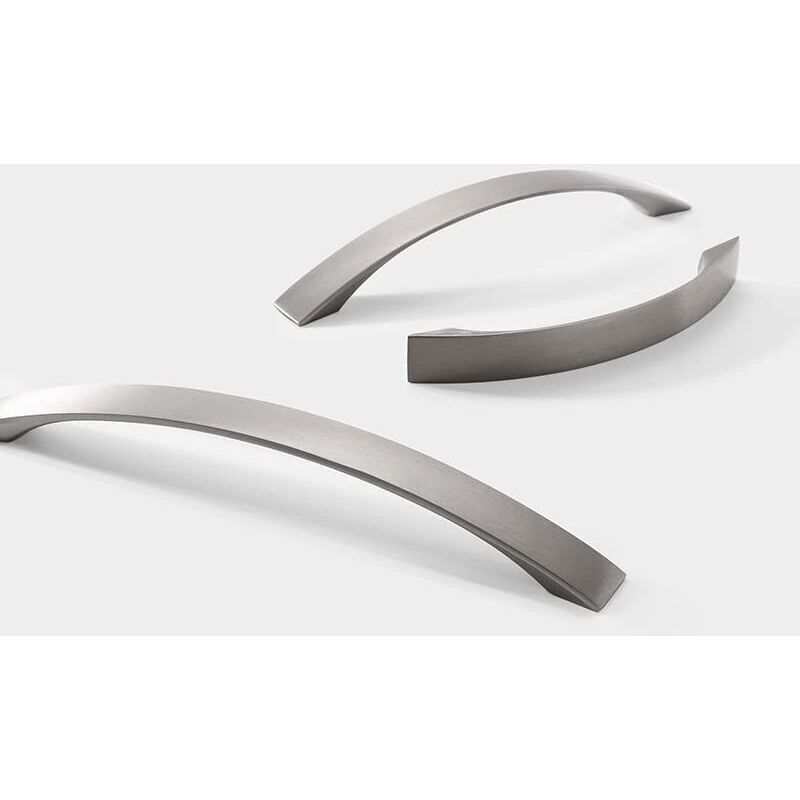 10 pcs Set Kitchen Cabinet Handles - Chrome- Brushed Nickel Door Handles Kitchen Handle Stainless Steel Kitchen Handle