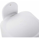 Wall Mounted Refillable Suction Cup Soap Dispenser No Drilling For Bathroom Or Kitchen (White)