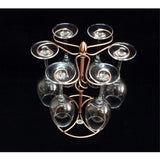 1Pc Wine Glass Rack, Stemware Holder With Wine Glass Drying Racks Holds 6 Wine Glasses(Wine Glasses Not Included).