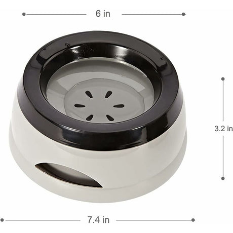 Dog Bowl The Spill-Proof Water Bowl For Dogs Slow Feeder Water Dispenser Bowl For Home And Travel Water Bowl For