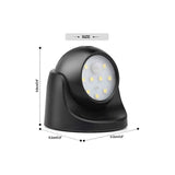 Outdoor Wall Light With Motion Sensor 1000 Lumen LED Outdoor Lighting Cordless Battery Powered Lighting 360 Degree