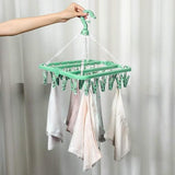 Sock Dryer - Clothesline - 32 Clips - Sock Hanger - Sock Dryer - Laundry Socks - Dryer - Carousel - Drying Carousel - Clothes Hanger - Sock Drying Rack - Vegetables
