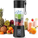 Blender - Mini blender - Smoothie maker - Rechargeable mini blender - Portable blender - Citrus press - Black