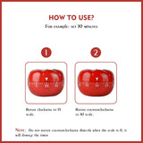 Mechanical Kitchen Timer with Tomato-Shaped Countdown