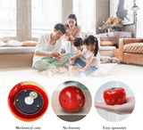 Mechanical Kitchen Timer with Tomato-Shaped Countdown