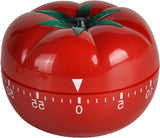 Mechanical Kitchen Timer with Tomato-Shaped Countdown