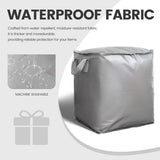 Collapsible Laundry Basket - Large Laundry Basket - Large Storage Bag - Large Carrying Bag - Travel Bag - Storage Bag, Moving Box, Clothes Storage Bag, Moving Bag - Silver
