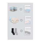 3-pack Laundry Bag for Washing Machine and Dryer, Small, Compatible with Travel Laundry Net