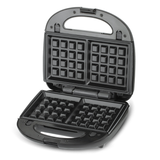 RAF R.214 Multi-functional Breakfast Maker 750W Double Sided Grill, 3 Interchangeable Plates for Sandwich/Waffle/Steak, Non-Stick Coating Wide Voltage 110-220V Household Electric Press Grill