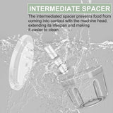 Kitchen Mixer - 400ML Large Capacity - 6 Blades Chopper - USB Rechargeable - Kitchen Must-Have for Home Use