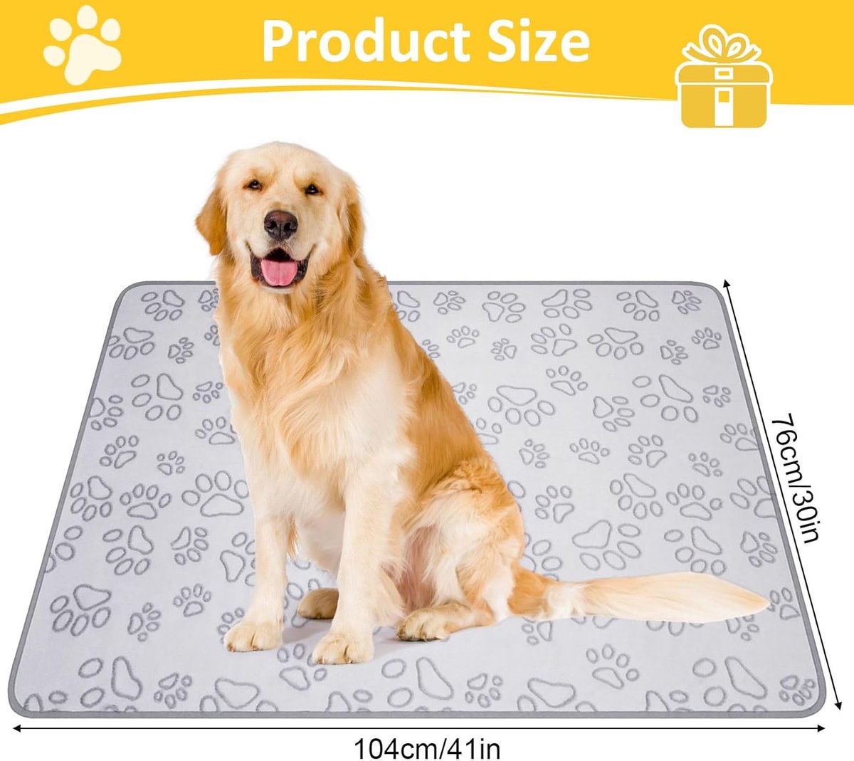 76x104cm Dog blankets for medium-sized dogs, cats, Premium soft dog blankets for small dogs, washable, Puppy blanket, Dog supplies for puppies (grey)