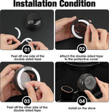 Gas Stove Knob Protective Cover - 8 Pieces - Universal - Plastic Knob Cover - Suitable for Gas Stove, Gas/Electric Stove, Electric Oven, Induction Stove, Gas BBQ, Hob - Kitchen Utensils - Black - Child Safety