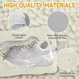 Laundry Bag - Shoe Laundry Net - Shoe Laundry Bag - Shoe Laundry Bag - 39 x 19 Cm - Anti-Deformation Mesh - Delicate Laundry - Shoe Washing - Shoe Laundry Bag - Laundry - Washing Machine - Shoes / Sneakers - With Zipper and Hanging Ring - Reusable