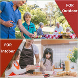 BBQ Tongs - Set of 2 - Barbecue Tongs - Meat Tongs - Grill Tongs - Kitchen Tongs - Meat Tweezers - Serving Tongs - Kitchen Tweezers - Scissor Tongs - Bread Tongs - Charcoal Tongs - Barbecue Accessory - Kitchen Utensils - Comfortable Grip - Durable - Dishw