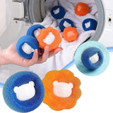 Washing Machine Laundry Balls - 12 Pieces - Laundry Ball - Anti-Hair - Dryer Ball - Fabric Softener Ball - Dryer Ball - Anti-Rolling Laundry Ball - Cleaning Supplies - Household Gadgets - Reusable - Hair Catcher - Anti-Flint - For Washing Machine/Dryer