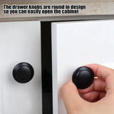 Handles - 18 Pieces - Cabinet Handles - Furniture Handles - Kitchen Handle - Antique Knobs - 30MM - Cabinet Handles - Kitchen Cabinet Handles - Furniture Handle - Kitchen Handle - Door Handle - Drawer Handle - Incl. Screws - Stainless Steel - Black - Mode