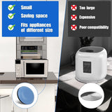 24 Piece Appliance Sliders - Furniture Protection - 19mm - Appliance Slider - Kitchen Appliance Sliders for Countertop Easy to Move and Space-Saving - Anti-Scratch - For Coffee Machines, Air Fryer, Pressure Cookers, Deep Fryer
