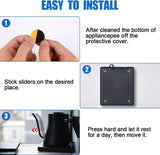 24 Piece Appliance Sliders - Furniture Protection - 19mm - Appliance Slider - Kitchen Appliance Sliders for Countertop Easy to Move and Space-Saving - Anti-Scratch - For Coffee Machines, Air Fryer, Pressure Cookers, Deep Fryer