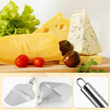 Cheese Slicer - 2-Piece Cheese Slicer Set - Cheese Grater - Cheese Cutter - Cheese Slicer for Young Cheese - Kitchen Accessories - For Block Cheese Butter - Wire Cheese Slicer