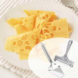 Cheese Slicer - 2-Piece Cheese Slicer Set - Cheese Grater - Cheese Cutter - Cheese Slicer for Young Cheese - Kitchen Accessories - For Block Cheese Butter - Wire Cheese Slicer
