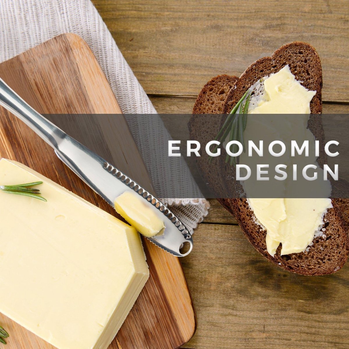 Butter Knives - 2 Pieces - Butter Knife - Spreading Knives - Small Spreading Knives - Tapas Knives - Dessert Knives - Stainless Steel - Butter - Knife - Kitchen Utensils - For Butter, Cheese, Jam, Cream - Silver
