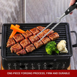 Waffle Fork - Meat Fork - Stainless Steel - Marshmallow Skewers - Serving Fork - 30 Cm - Waffle Iron Accessory - Waffle Maker Accessory - Carving Fork - Waffle Fork - Kitchen Utensils - Cooking Utensils - With Heat-Resistant Handle - For Grill Kitchen Roa
