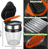 Fruit Slicer - Vegetable Slicer - Fruit Divider - Strawberry Slicer - Banana Slicer - Date Slicer - Egg Slicer - BPA-Free - Kitchen Slicer - Fruit Cutter - Fruit Chopper - Manual Chopper - Suitable for Strawberries/Bananas/Red Dates/Eggs