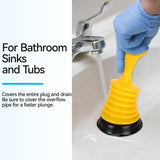 Drain Cleaner - Professional Multifunctional Sink Unclogger - Very Effective Toilet Unclogger - High Quality Drain Unclogger - Toilet Unclogger - Plunger - Unclogging Snake - Eco-Friendly - For Toilet, Sink, Shower, Kitchen