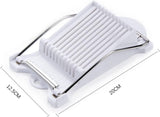 Cheese Slicer - Multipurpose Slicer Dicer - Vegetable Cutter - Multifunctional Chaf - Stainless Steel - Kitchen Utensils - Kitchen Accessories - Cheese Slicer for Young Cheese - For Cheese/Ham/Root Vegetables/Hot Dogs - White