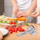 Tomato Slicer - Potato Slicer - Egg Slicer - Egg Slicer - Vegetable Slicer - Egg Slicer - Tomato Cutting Aid - Onion Slicer - Citrus Slicer - Tomato Tongs - Multifunctional - Kitchen Cutting Aid - Kitchen Tool - With Grip - Anti-Slip - Stainless Steel