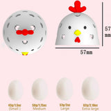 Egg Cleaning Brush 2 Pieces - Silicone Egg Brush Cleaner - Kitchen Accessories - Fresh Egg Brush Cleaner - Kitchen Brushes - Chicken Head Shaped Egg Brush Cleaner - Multifunctional Egg Scrubber - Reusable Egg Washing Tool For Fresh Eggs